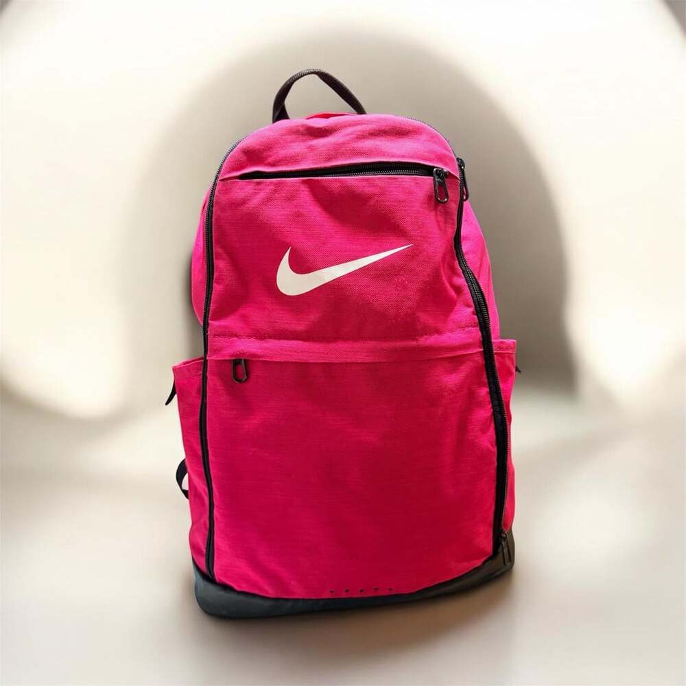 Nike Brasilia Medium Training Backpack Pink and Black